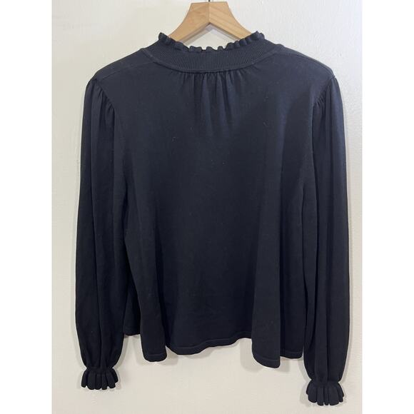 NWOT Ba&Sh Romantic Minimalist Whimsigoth Top Parisian Quiet Luxury Top S Scandi - Picture 9 of 16